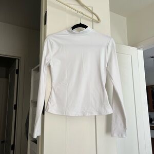 White Long Sleeve Women's Top